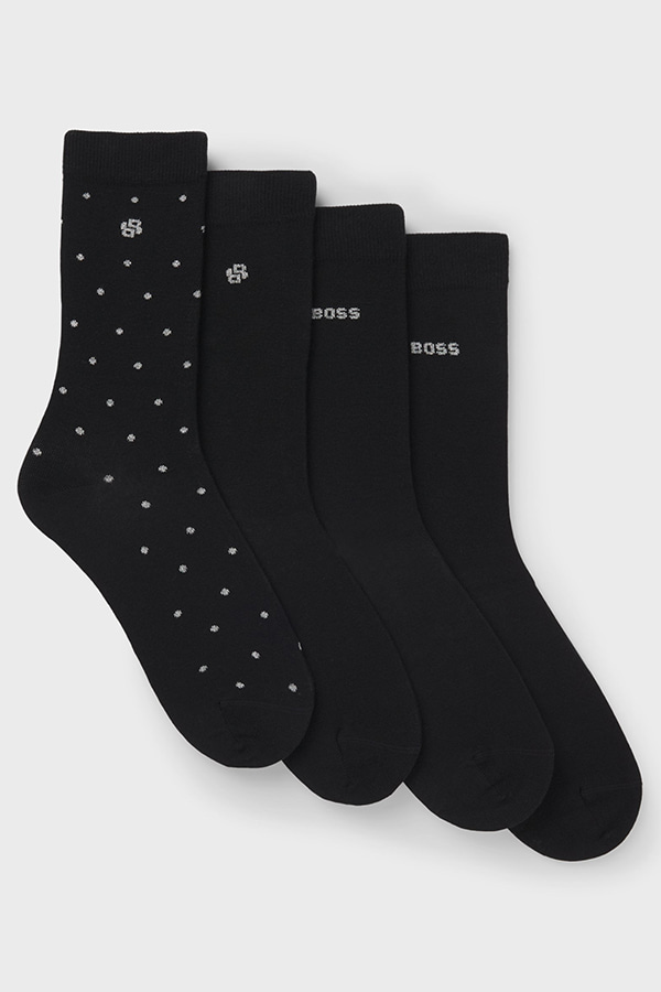 ΚΑΛΤΣΕΣ 4 ΤΕΜ BOSS - 001 ΜΑΥΡΟ